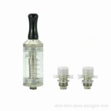 Electronic Cigarette Cartomizer with Large Capacity Volume and Dual Coils Changeable Heats Colorful